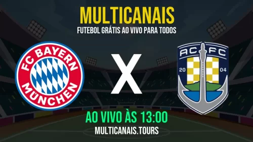 Assistir Bayern München x Auckland City ao vivo online 15/06/2025 Ao Vivo Online Grátis 24 Horas HD
