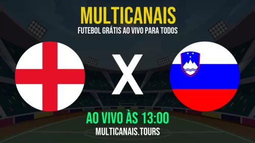 Assistir Inglaterra x Eslovênia ao vivo online 15/06/2025 Ao Vivo Online Grátis 24 Horas HD